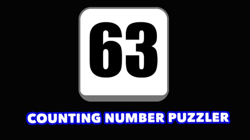 Download 63: Counting number puzzler Android free game.