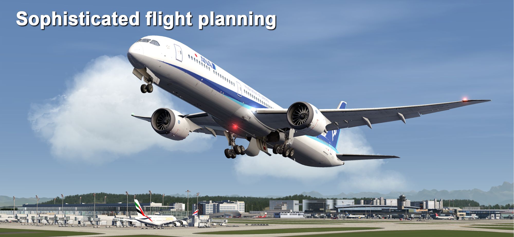 Full version of Android Flight simulator game apk Aerofly FS 2022 for tablet and phone.
