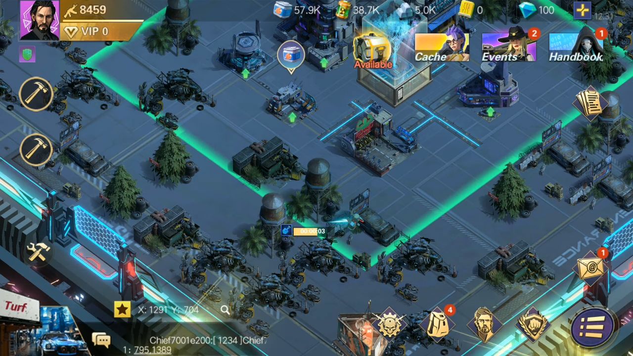 Full version of Android Strategy game apk Age of Cyber for tablet and phone.