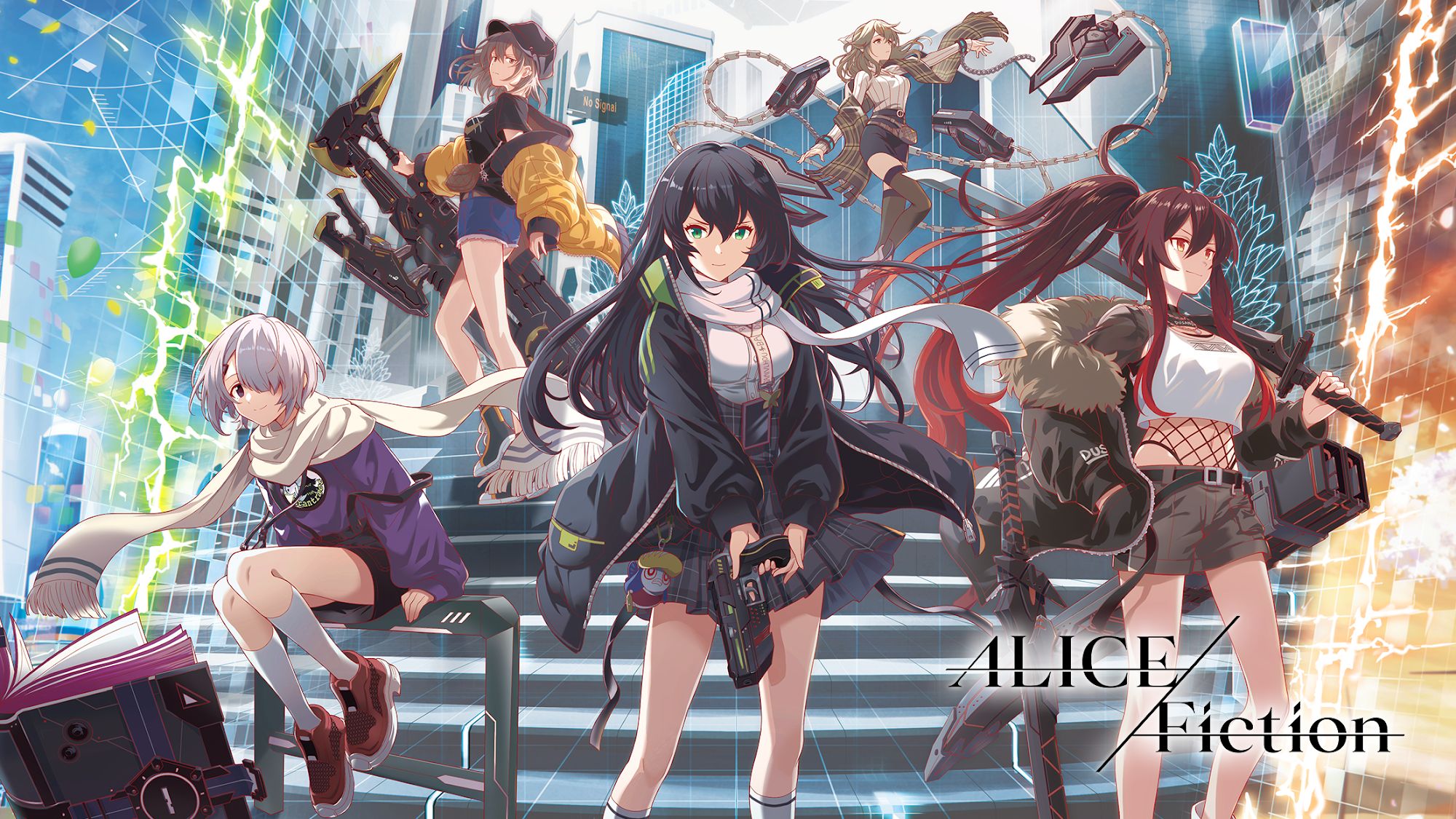 Full version of Android Anime game apk ALICE Fiction for tablet and phone.