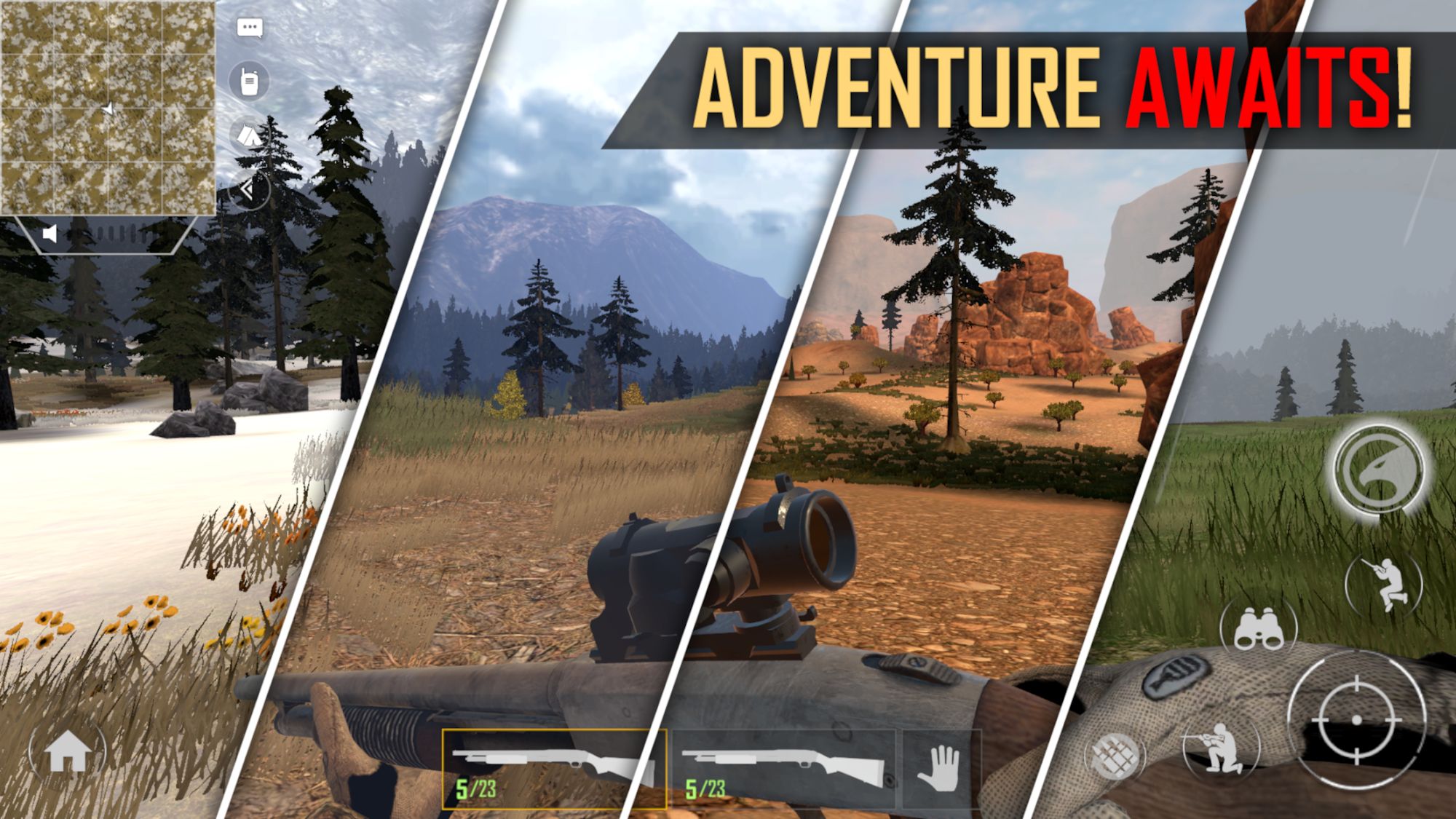 Full version of Android Simulation game apk American Marksman for tablet and phone.