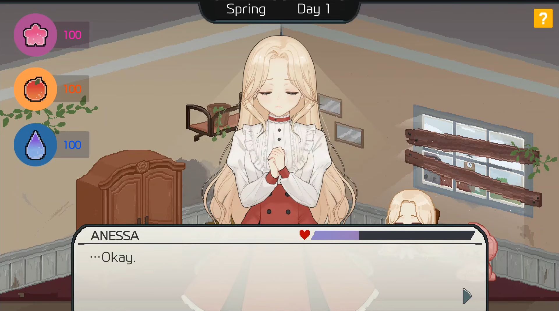 Full version of Android Anime game apk ANESSA : survival story game for tablet and phone.