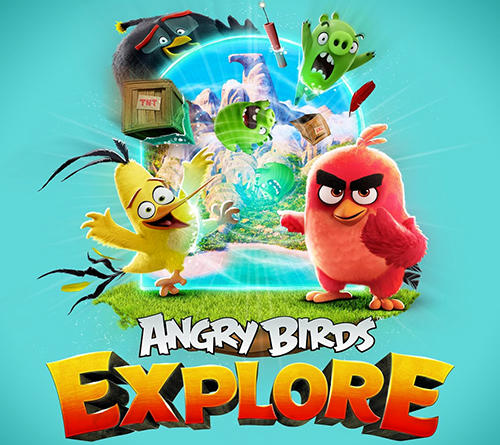 Full version of Android Time killer game apk Angry birds explore for tablet and phone.