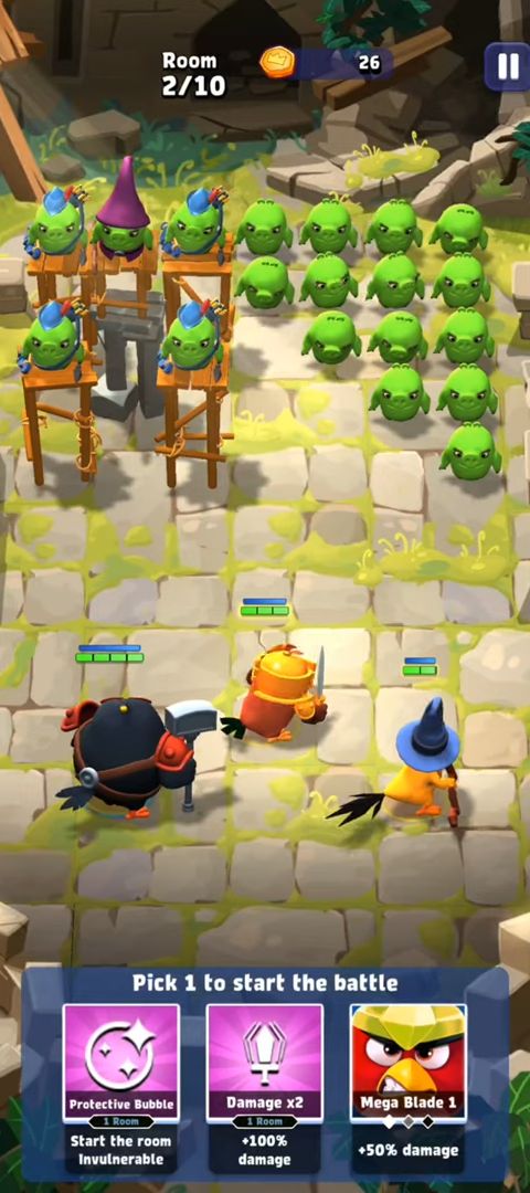 Full version of Android Shooter game apk Angry Birds Kingdom for tablet and phone.