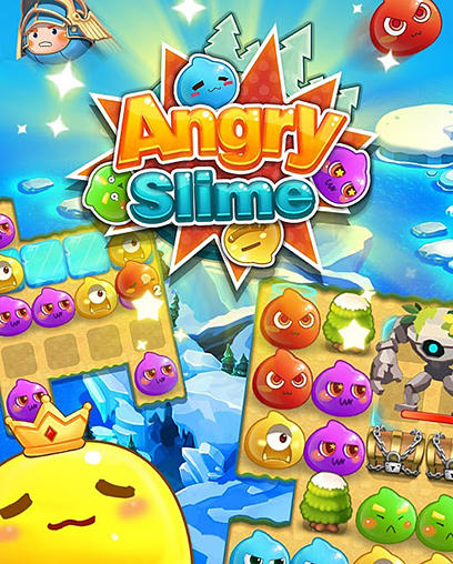 Download Angry slime: New original match 3 Android free game.