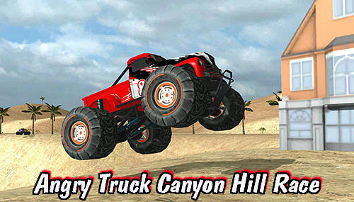 Download Angry truck canyon hill race Android free game.