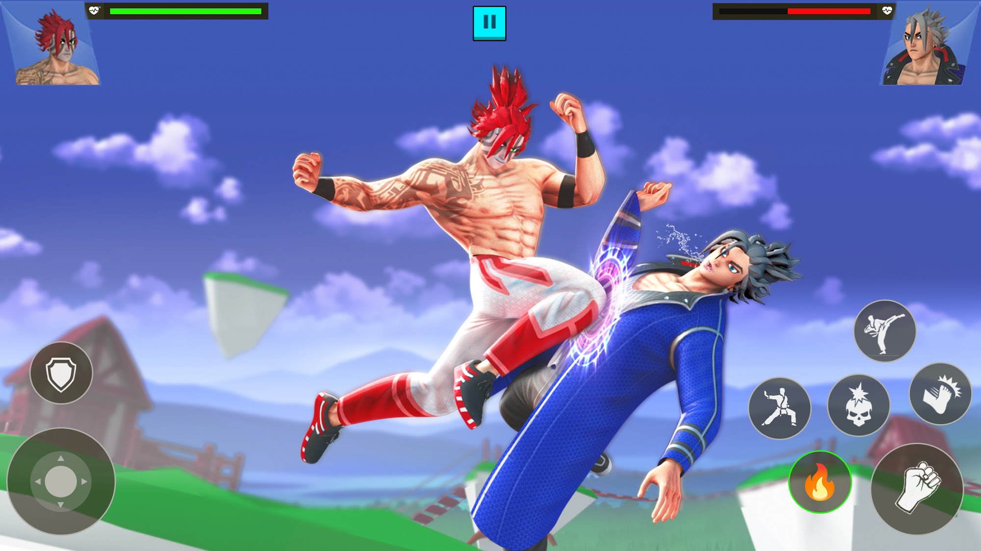 Download Anime Fighting Game Android free game.
