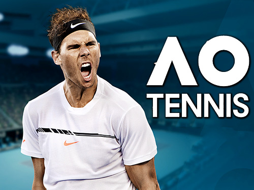 Download AO tennis game Android free game.