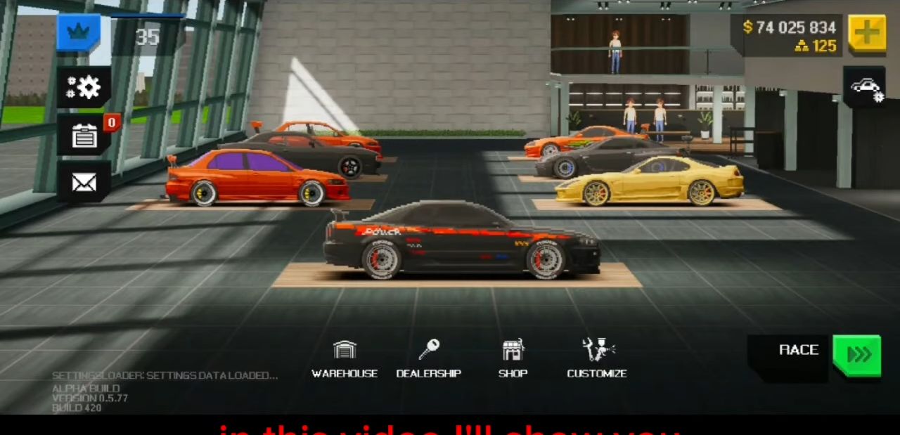 Full version of Android Pixel art game apk APEX Racer for tablet and phone.