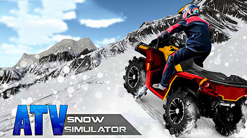 Full version of Android  game apk ATV snow simulator for tablet and phone.