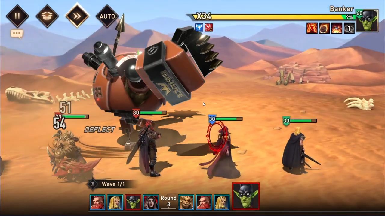 Full version of Android Strategy RPG game apk Awaken: Chaos Era for tablet and phone.