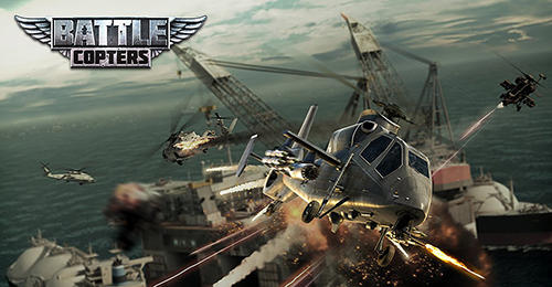Full version of Android Flight simulator game apk Battle copters for tablet and phone.