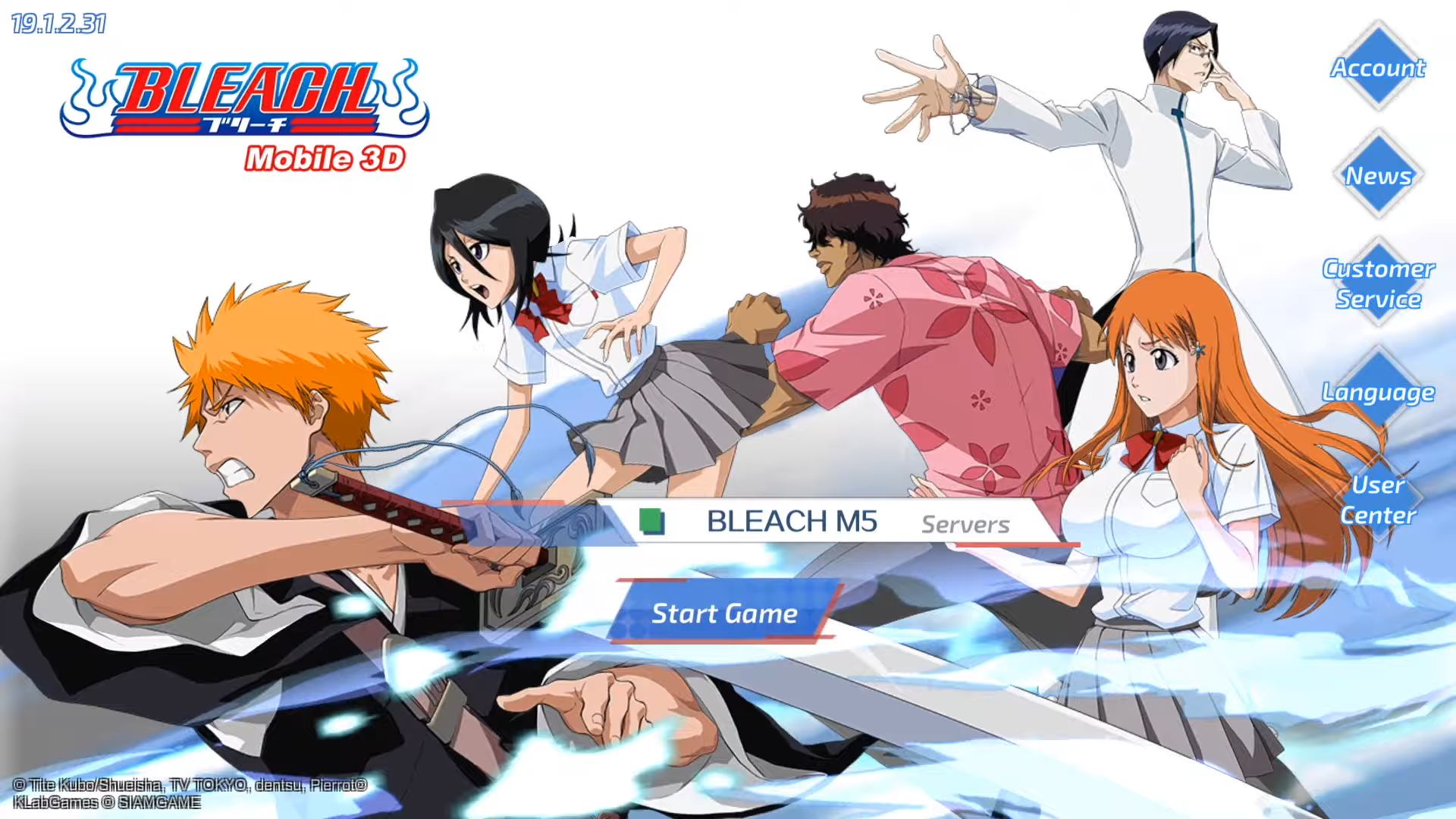 Full version of Android MMORPGs game apk BLEACH Mobile 3D for tablet and phone.
