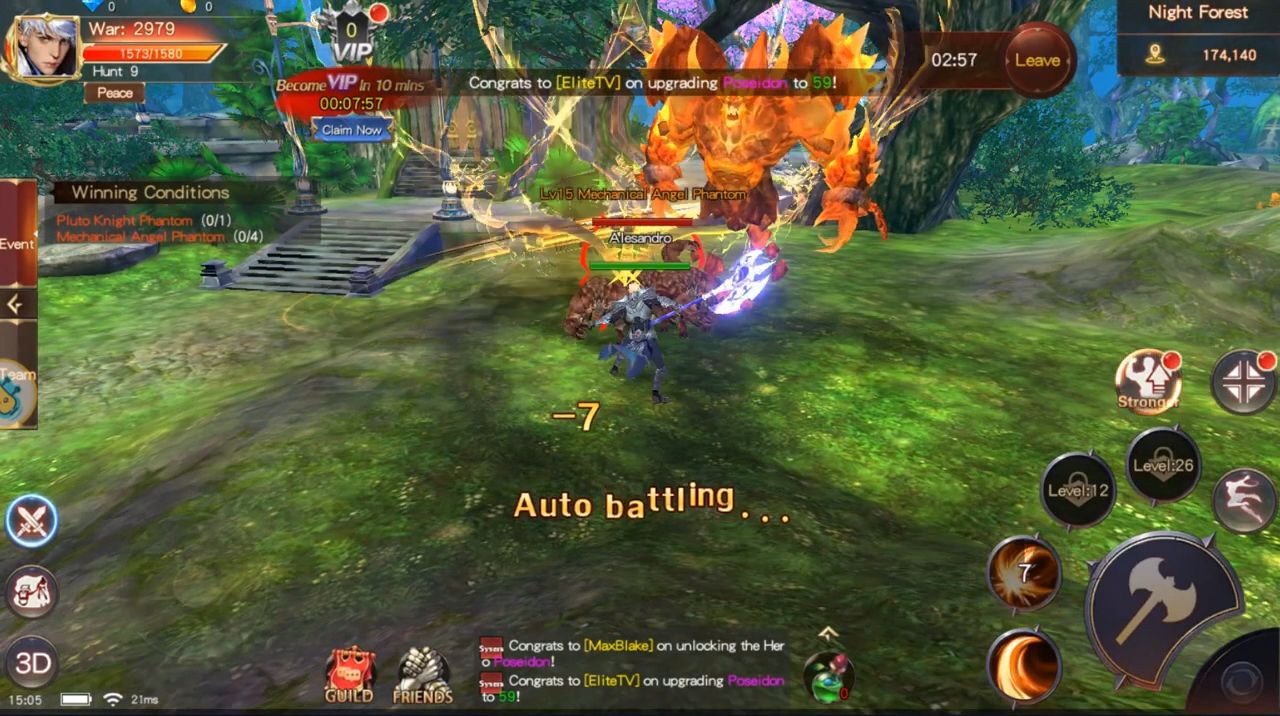 Full version of Android Fantasy game apk Light of Ariel for tablet and phone.