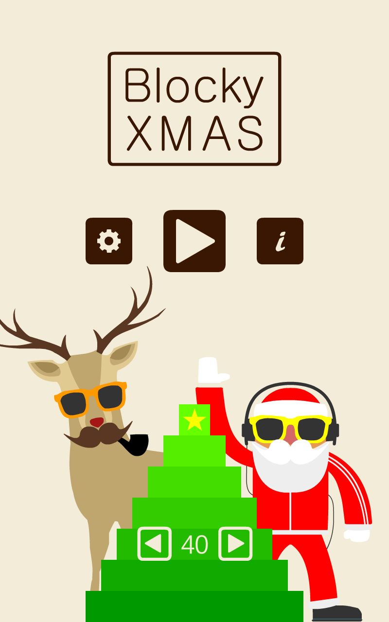 Download Blocky XMAS Android free game.