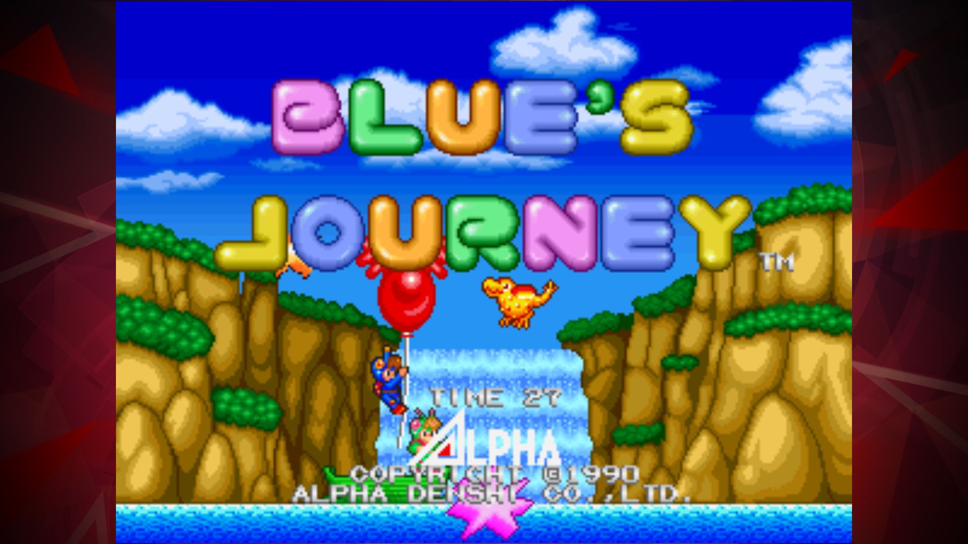 Full version of Android Platformer game apk BLUE'S JOURNEY ACA NEOGEO for tablet and phone.