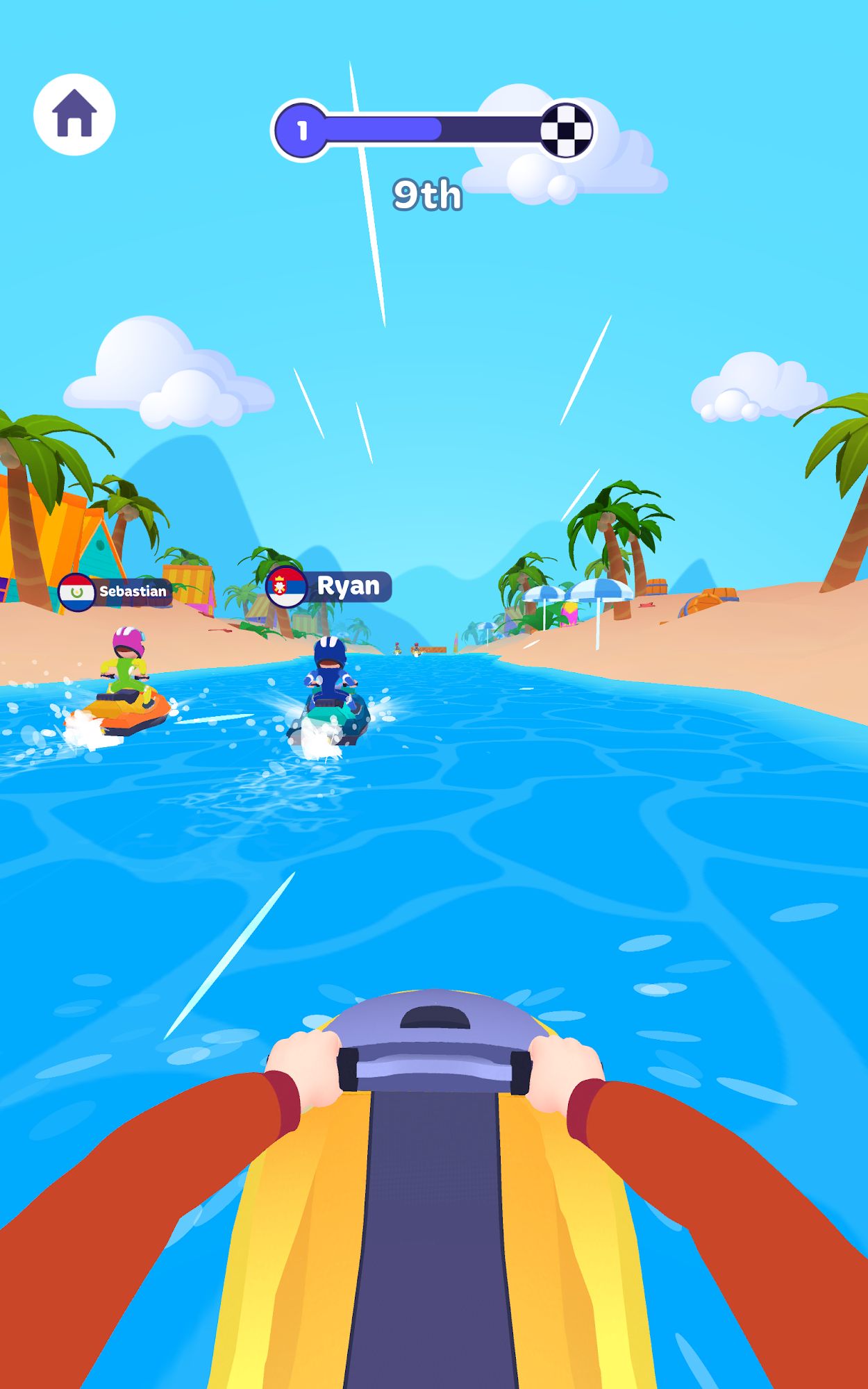 Download Boat Racer! Android free game.