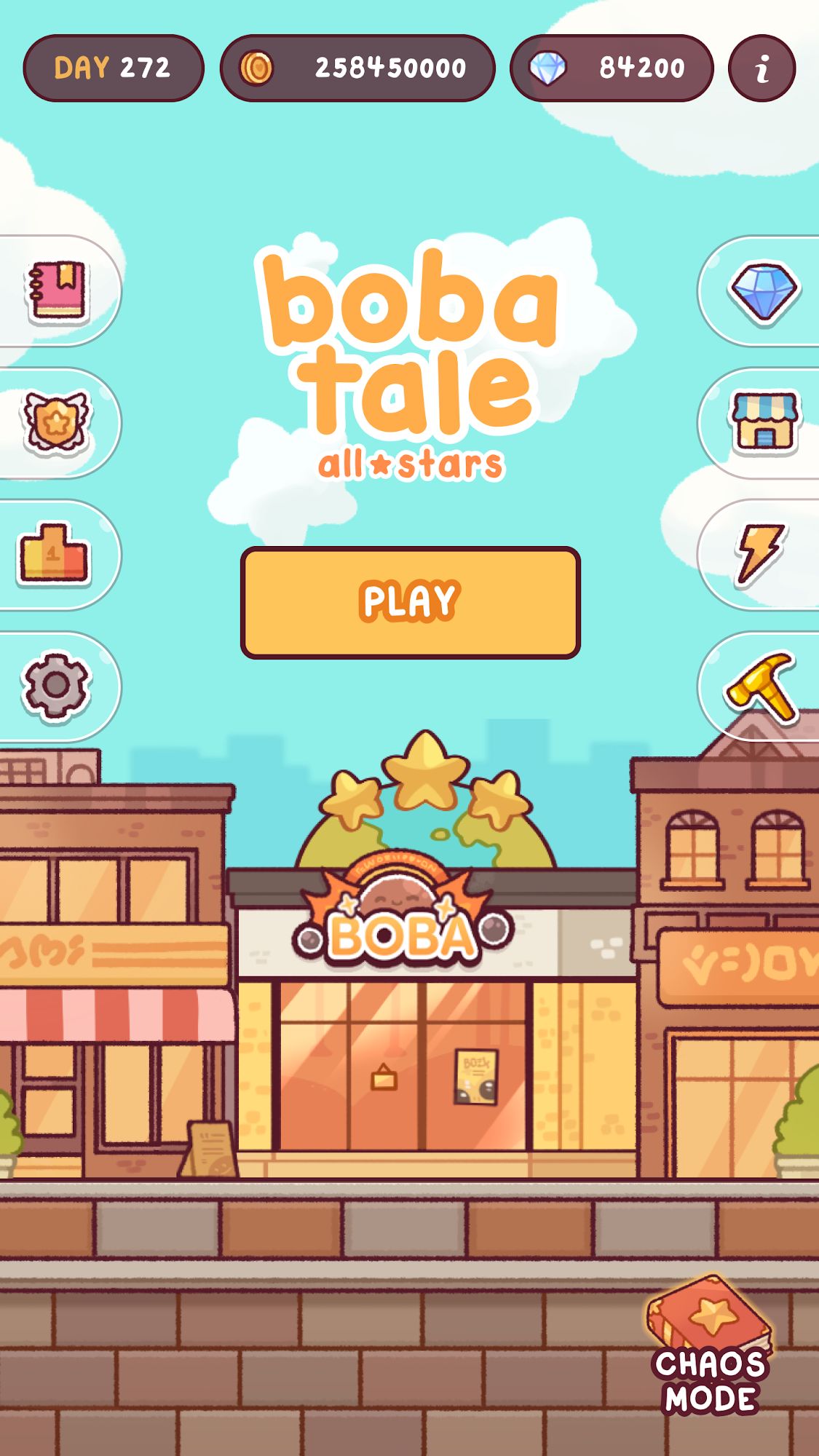 Full version of Android Cooking game apk Boba Tale All Stars for tablet and phone.