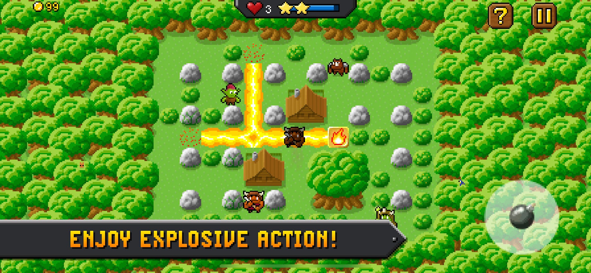 Full version of Android Action game apk Boom Mania for tablet and phone.