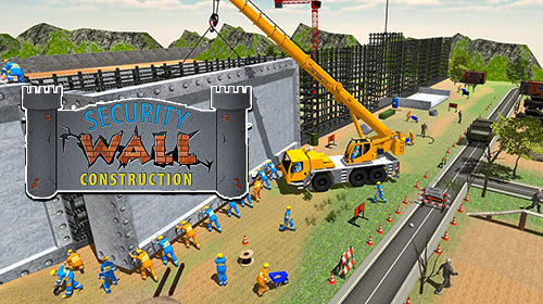 Full version of Android  game apk Border security wall construction for tablet and phone.