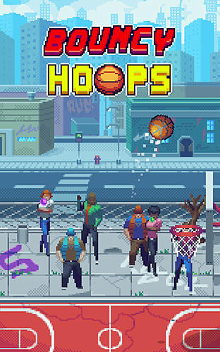 Full version of Android Basketball game apk Bouncy hoops for tablet and phone.