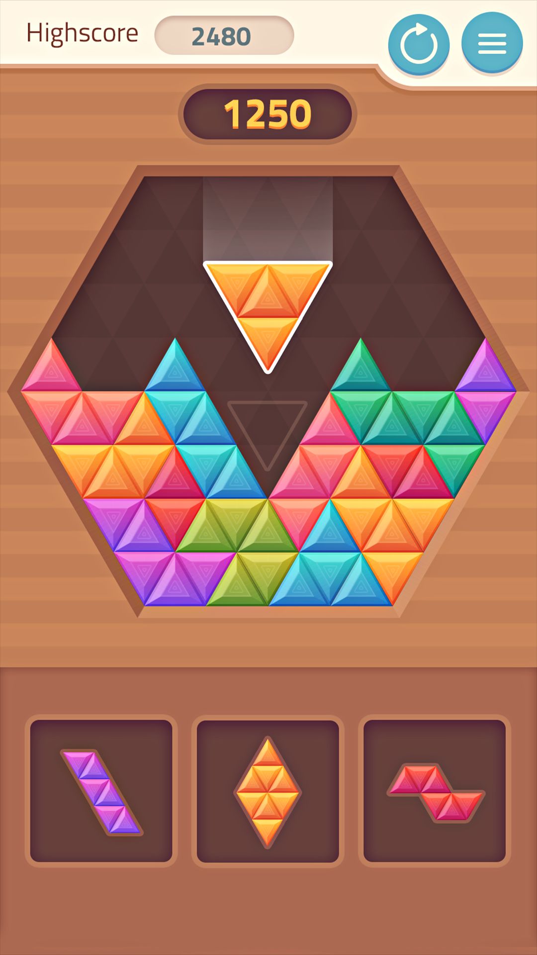 Full version of Android Block puzzle game apk Brickdom: Block Puzzle Games for tablet and phone.