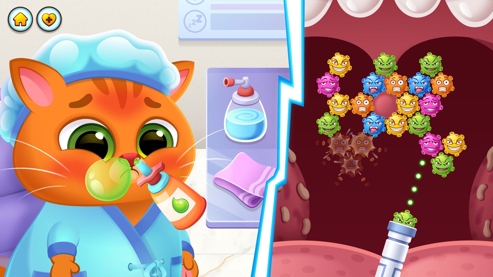 Full version of Android Virtual Pets game apk Bubbu 2 - My Pet Kingdom for tablet and phone.