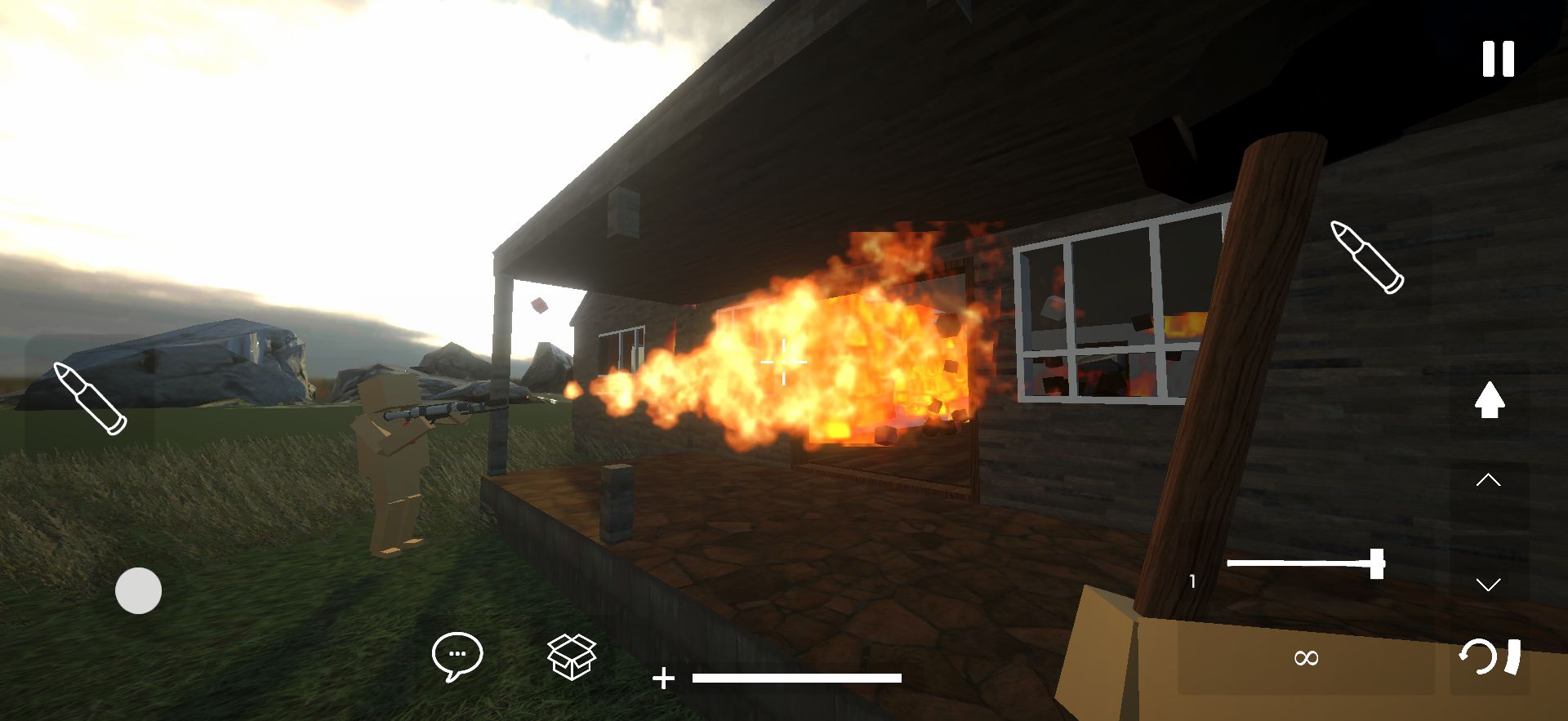 Full version of Android First-person shooters game apk Building Destruction for tablet and phone.
