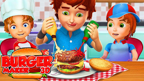 Download Burger maker 3D Android free game.