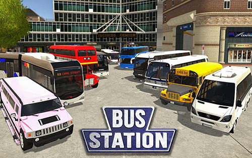 Full version of Android  game apk Bus station: Learn to drive! for tablet and phone.
