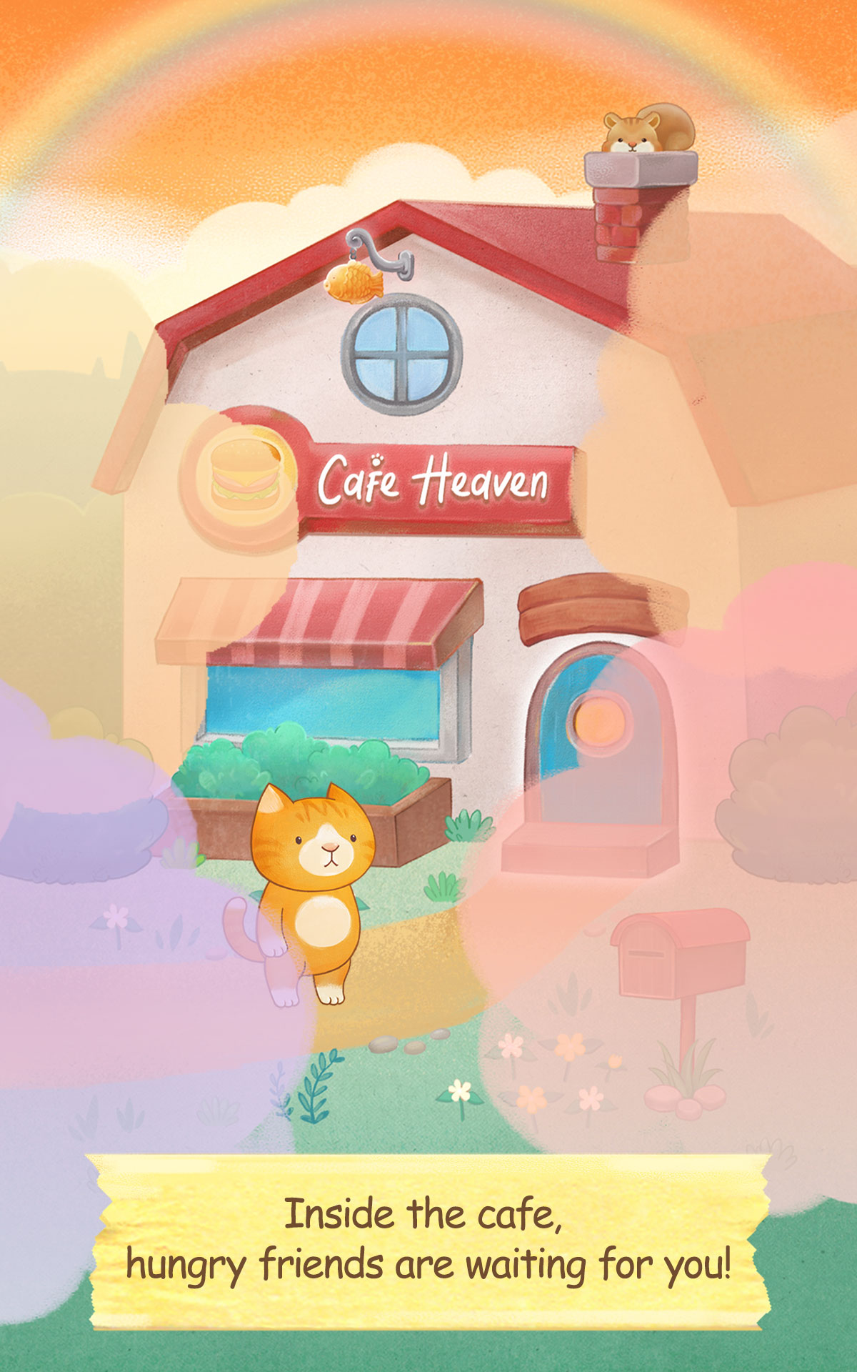 Full version of Android For kids game apk Cafe Heaven - Cat's Sandwich for tablet and phone.