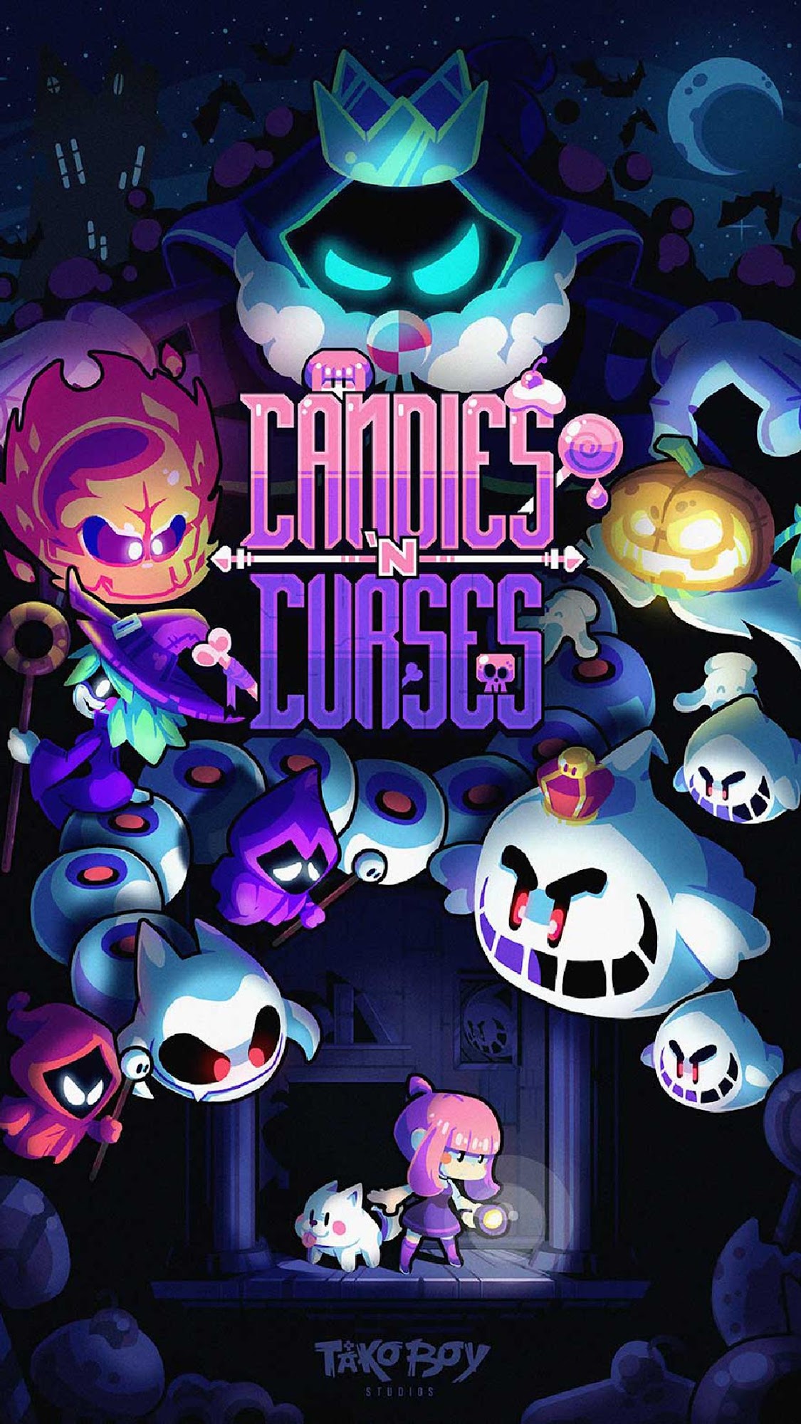 Full version of Android Platformer game apk Candies 'n Curses for tablet and phone.
