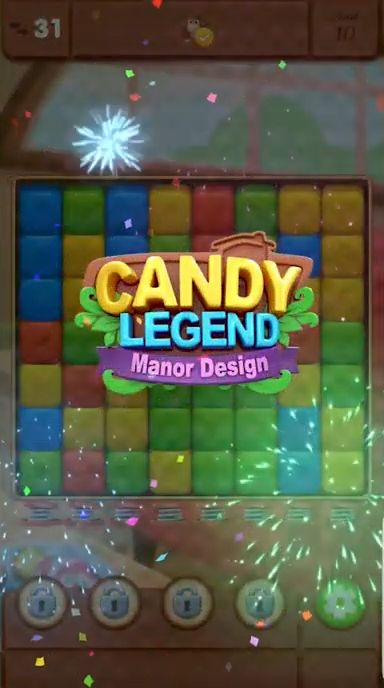 Full version of Android Match 3 game apk Candy Legend: Manor Design for tablet and phone.