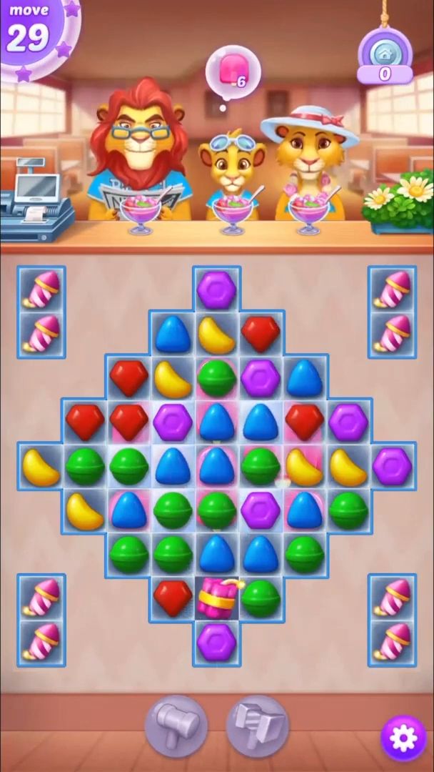 Full version of Android Logic game apk Candy Puzzlejoy - Match 3 Game for tablet and phone.
