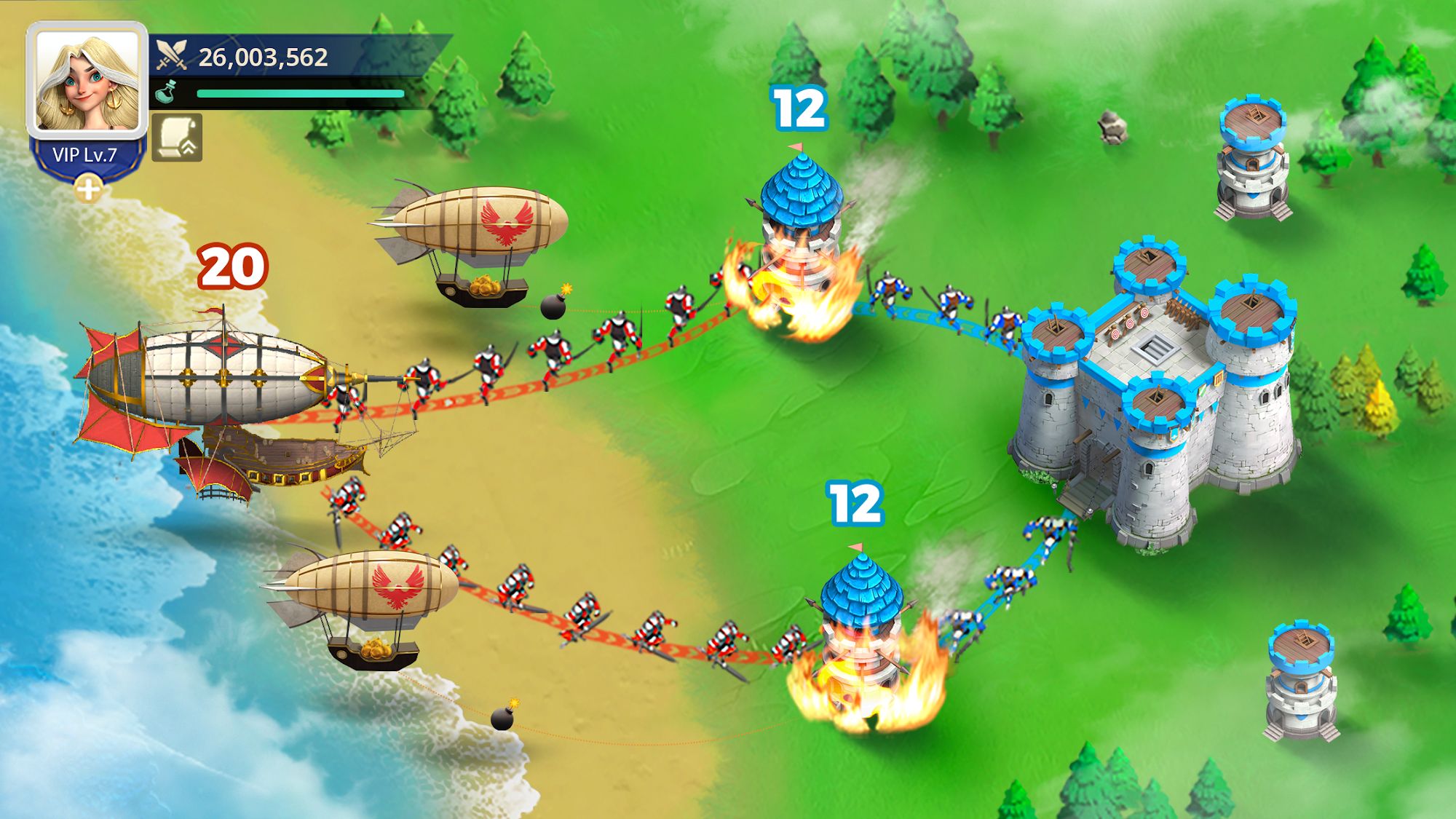 Full version of Android Strategy game apk Castle Empire for tablet and phone.