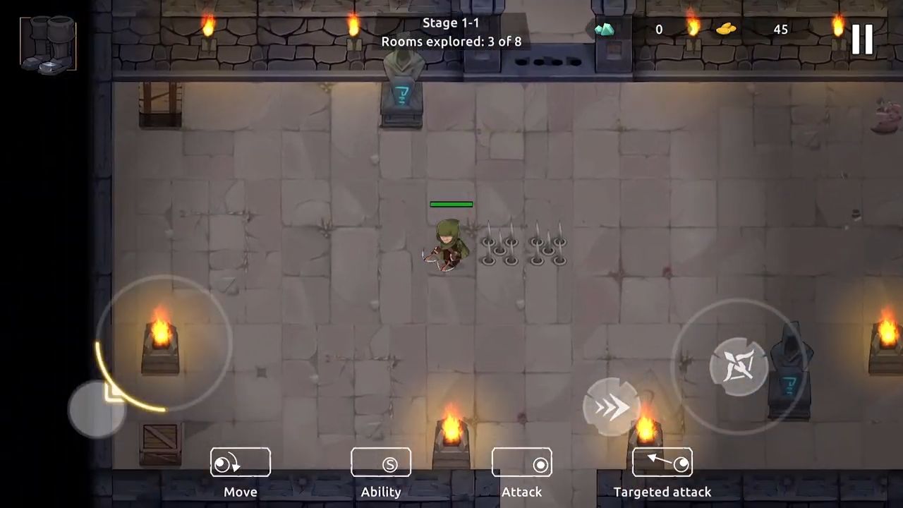 Full version of Android Fantasy game apk Castle Legends - Roguelike Hack and Slash for tablet and phone.