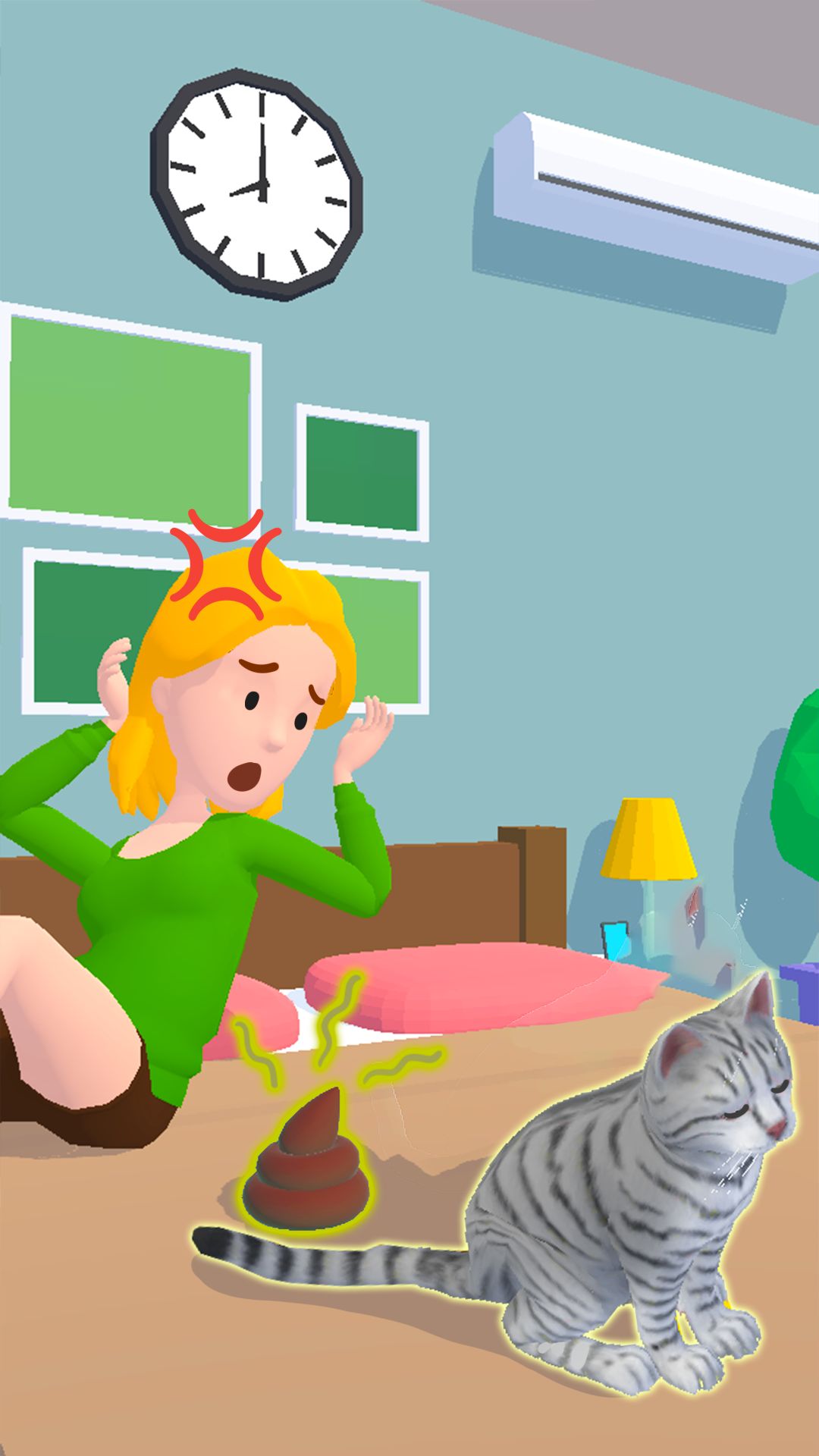 Full version of Android Logic game apk Cat Choices: Virtual Pet 3D for tablet and phone.