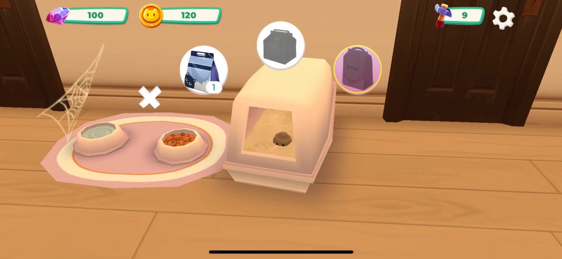 Full version of Android Simulation game apk Cat Rescue Story: pets home for tablet and phone.