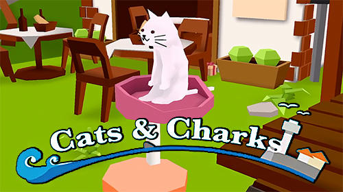 Download Cats and sharks: 3D game Android free game.