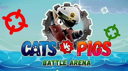 Full version of Android Multiplayer game apk Cats vs pigs: Battle arena for tablet and phone.