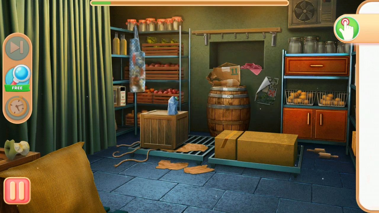 Full version of Android Hidden objects game apk Cleaning Queens for tablet and phone.