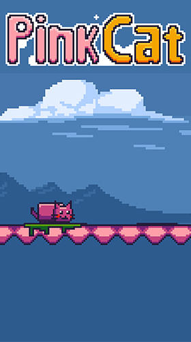 Download Climbing pink cat Android free game.