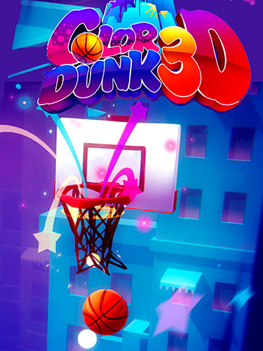 Full version of Android Basketball game apk Color dunk 3D for tablet and phone.