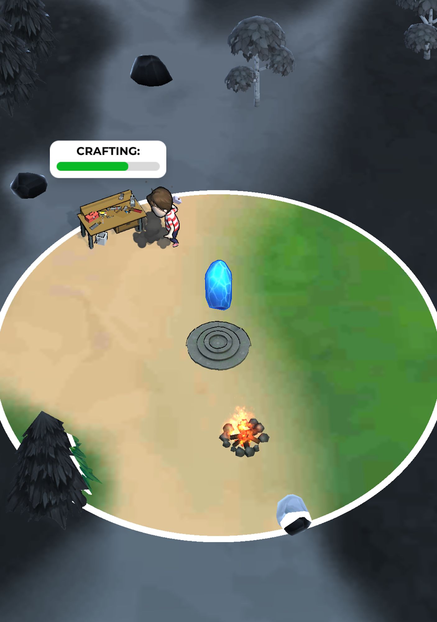 Full version of Android Survival game apk Color Invaders Idle for tablet and phone.