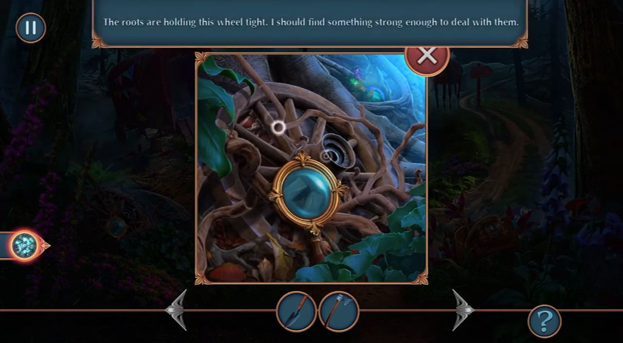 Full version of Android Hidden objects game apk Connected Hearts: Full Moon for tablet and phone.