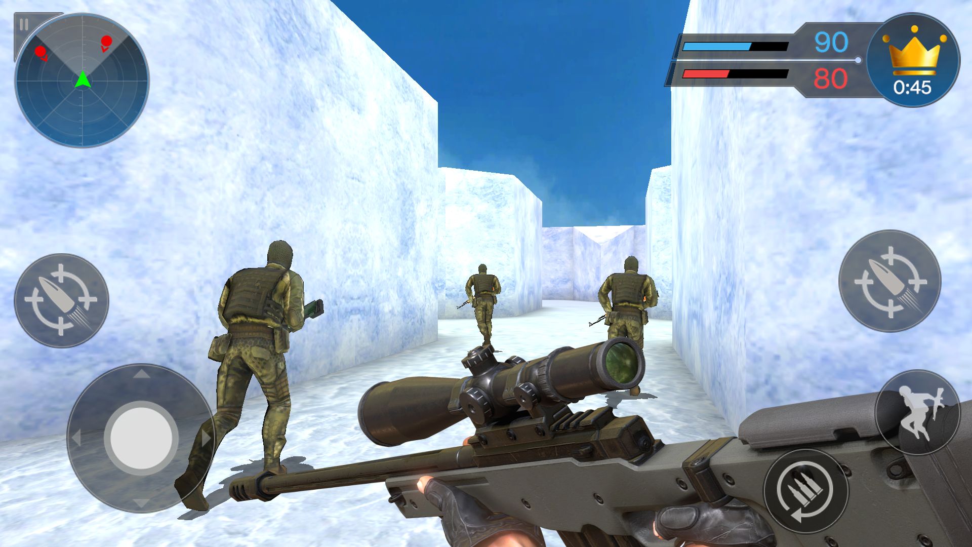 Full version of Android Shooter game apk Critical Strike : Shooting Ops for tablet and phone.