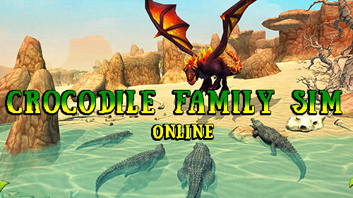 Full version of Android Animals game apk Crocodile family sim: Online for tablet and phone.