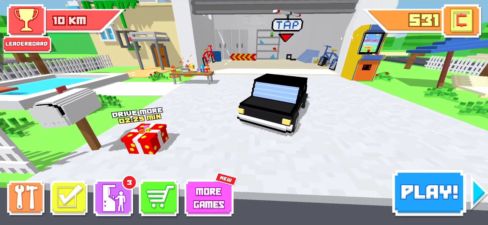 Download Crossy Brakes: Blocky Road Fun Android free game.