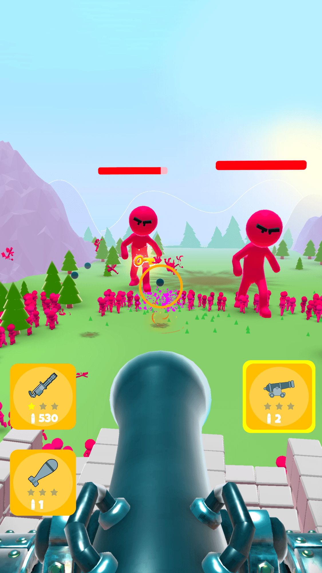 Full version of Android Shooting game apk Crowd Defense for tablet and phone.