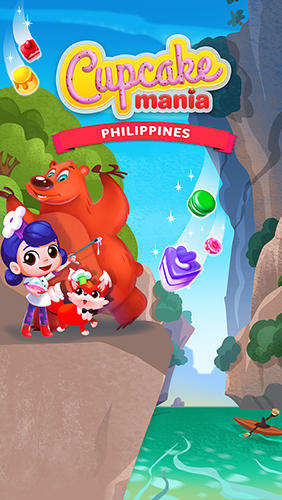 Full version of Android Match 3 game apk Cupcake mania: Philippines for tablet and phone.